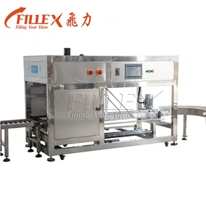 Mineral Water Bottle Washer 450bph Complete 5 Gallon/ 18.9L Bottle Water Production Line Machineries