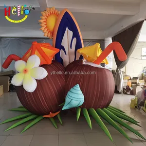 Advertising Inflatable Fruit Model Inflatable Coconut Inflatable Cokernut Blow Up Copra