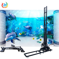 Impresora de pared 3D Impresora de pared vertical UV Robot Impresora de arte mural para diseños de pared y piso