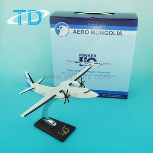 Modelo de Avión Aero Mongolia <span class=keywords><strong>Fokker</strong></span> <span class=keywords><strong>50</strong></span> 1/105 24cm de Resina Personalizable, Regalo Empresarial, Manualidades Artísticas - Product Image 6