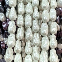 Perles de coquillage baroques naturelles perles colorées irrégulières perles en vrac pour la fabrication de bijoux fournitures de perles