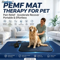 Tapis de thérapie PEMF pour animaux, portable, pliable, pour chiens et chats, pour les articulations du coude et de la cheville, utilisation en clinique vétérinaire, réduction de l'anxiété