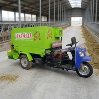 Nouveau Épandeur Électrique Automatique à Trois Roues pour Bovins et Ovins, Haute Productivité, Capacité de 3m, Décharge Bilatérale
