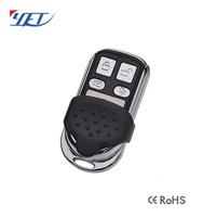 Télécommande RF à code roulant YET045 HCS301 longue portée 433 MHz, duplicateur de télécommande, interrupteur de porte de garage, ouvre-porte métallique