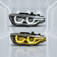 Phare LED bicolore Elite pour BMW Série 3 F30 F35 2013-2018 – Kit de mise à niveau avec DRL séquentiel et clignotants Switchback