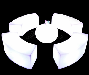 <span class=keywords><strong>Tabouret</strong></span> d'extérieur en <span class=keywords><strong>plastique</strong></span> avec led, accessoire <span class=keywords><strong>de</strong></span> jardin imperméable, siège repose-pieds, pour <span class=keywords><strong>bar</strong></span>, offre spéciale - Product Image 4