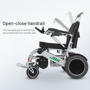 JBH D12 alta calidad 24V Joystick controlador negro cuidado de la salud conveniente aleación de aluminio silla de ruedas sin escobillas rehabilitación - Product Image 6