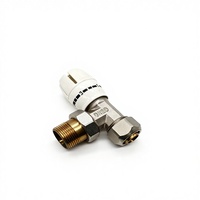 Vanne thermostatique manuelle en laiton XINGFU DN15 DN20 pour radiateur, compatible OEM, pour systèmes de chauffage résidentiels et commerciaux