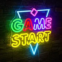 Insegna LED 3D Personalizzata con Illuminazione Frontale e Posteriore, Logo Aziendale con Luce al Neon per Uso in Centri Commerciali