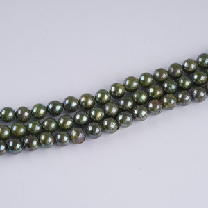 Perles d'eau douce naturelles en gros, 1,5-1,8 mm, ultra petites, perles à percer, accessoires de collier semi-finis, perles en vrac - Product Image 4