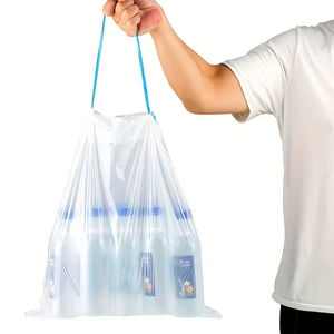 2 rotoli di plastica ecologica per lettiera per cani sacchetti di cacca autopulenti sacchetti di rifiuti della toilette Sandbox automatico - Product Image 2