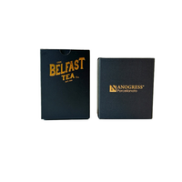 Boîte Cadeau pour Café et Thé en Sachets |   Carton de luxe avec logo personnalisé, pelliculage mat |   Certifié FSC OEM Faible MOQ 500 pièces