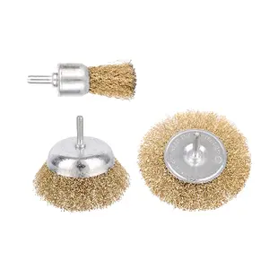 Brosses de laiton à fil 94945mm, 5 pièces, pour outil rotatif <span class=keywords><strong>Dremel</strong></span> - Product Image 1