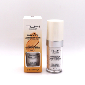 <span class=keywords><strong>Base</strong></span> de Maquillaje F054B TLM con SPF, Maquillaje Personalizado, <span class=keywords><strong>Base</strong></span> de Maquillaje Mágica que Cambia de Color, Crema Cosmética, <span class=keywords><strong>Base</strong></span> Líquida que Cambia de Color - Product Image 4