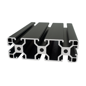 40120 đen ép đùn nhôm hồ sơ thiết bị khung máy Khắc Cung cấp dịch vụ cắt và khoan cho hồ sơ - Product Image 6