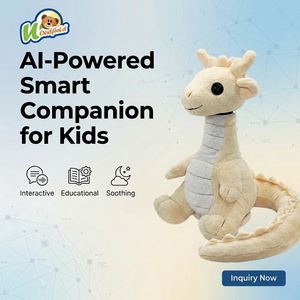 <span class=keywords><strong>Mascota</strong></span> Dragón Educativa con IA para Contar Cuentos, Peluche Electrónico Activado por Voz con Música y Luz, <span class=keywords><strong>Juguete</strong></span> de Aprendizaje - Product Image 1