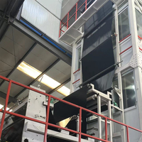 Film d'emballage noir et blanc souple en LDPE moulé par soufflage, résistant aux UV, pour balles de foin et de paille, destiné à l'agriculture et aux légumes