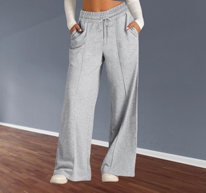 <span class=keywords><strong>Pantaloni</strong></span> larghi autunno inverno tinta unita con coulisse regolabili nuovi <span class=keywords><strong>pantaloni</strong></span> <span class=keywords><strong>Palazzo</strong></span> da donna - Product Image 3