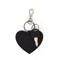 Sac de téléphone portable en cuir PU tendance en forme de cœur, pendentif porte-clés, breloque, gravure de logo personnalisée, vente en gros pour femmes, sac bandoulière, cadeau OEM