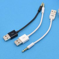 Kabel data antarmuka 3.5mm ke USB untuk mendengarkan musik di ponsel