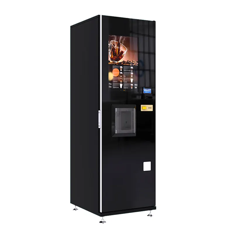 24 Hours Self Service with 16 Hot and Cold Beverages Selections Vending Machine Sales Coffee