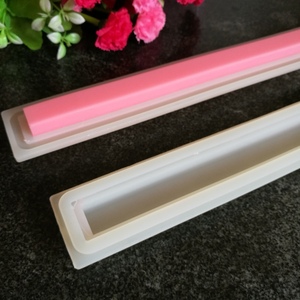 Montante precoce <span class=keywords><strong>in</strong></span> <span class=keywords><strong>Silicone</strong></span> tubo quadrato colonna Embed stampo <span class=keywords><strong>per</strong></span> la produzione di <span class=keywords><strong>sapone</strong></span> strumenti torta candela cioccolato gelatina quadrato dimetrico - Product Image 4