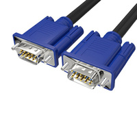 Les fabricants de faisceaux de câbles fabriquent un assemblage de câble VGA HD personnalisé pour l'hôte d'ordinateur à la surveillance ou au projecteur Connexion stable