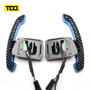 Manettes de changement de vitesse magnétiques en fibre de carbone avec commande par application TDD, compatibles avec Land Rover - Product Image 1