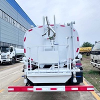 Véhicule pulvérisateur d'eau Dongfeng de 8 tonnes, véhicule de suppression de la poussière pour les zones d'usines et les chantiers de construction