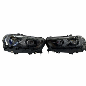Para <span class=keywords><strong>BMW</strong></span> <span class=keywords><strong>X5</strong></span> G05 2023-2024, Kit de Carrocería Original de <span class=keywords><strong>Segunda</strong></span> <span class=keywords><strong>Mano</strong></span> de Alta Calidad, Conjunto de Faros Delanteros de 12V 6000K 25W 5000 Lúmenes - Product Image 1