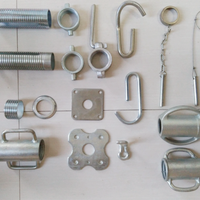 Accessoires de poteaux télescopiques pour coffrage WEIYE : Écrou de poteau Acrow, Manchon de poteau et Goupille de sécurité