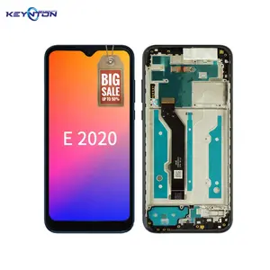 Moto E 2020 cep telefonu ekran dokunmatik ekran LCD ekran Motorola E 2020 için cep telefonu lcd'ler