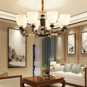 French Light LuxuryTianheng EuropeanxStyle Living Room Chandelier in <strong>Gold</strong> Bronze Color Simple ElegaCrystal Ceiling - Product Image 1