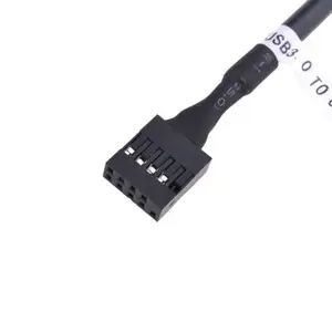 Di qualità del Hight USB3.0 19 Pin a Pannello Frontale verso USB2.0 alla Scheda Madre 9 Pin del Cavo