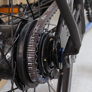 Puertas de conducción de carbono para <span class=keywords><strong>bicicleta</strong></span>, piñón trasero de rueda libre CDX CDN, transmisión de correa para <span class=keywords><strong>bicicleta</strong></span> - Product Image 6