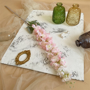 IFG Amazo Vente Chaude Real Touch Soie <span class=keywords><strong>Fushia</strong></span> et Delphinium Coloré Fleurs Artificielles pour Arrangement De Mariage - Product Image 5