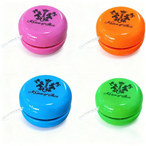 <b>Plastic</b> <b>Drum</b> Shaped Yo Yos Red And White For Boys Age 8 To 13 Years Customizable Anime Characters - Product Image 4