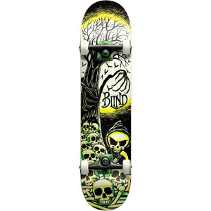 Skateboard da strada per bambini con tavola in legno da 7,5 pollici e assi inclusi - Product Image 1