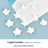 Kit de coque de téléphone DIY scintillante en plastique pour 7-12 ans, avec colle crème, petits accessoires, jouets créatifs à coller, ornements pour épingles à cheveux, poupée en résine
