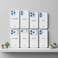 Coque de protection transparente en TPU antichoc pour 17 Air 16 15 14 Max 13 Pro Max 13 Mini - Protection souple pour téléphone portable