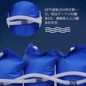 Colchón de aire antiescaras rectangular de 1 cm de grosor, transpirable, para el cuidado en el hogar de personas mayores y rehabilitación. - Product Image 1