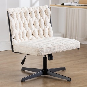 LUCKWIND Silla De Escritorio Sin Brazos Para Oficina En Casa, Sin