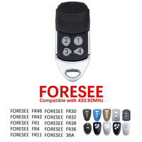 Télécommande automatique pour ouvre-porte de garage SMG-015 Foresee 443.92 à code roulant avec 4 boutons