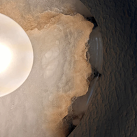 Luminaire mural d'hôtel en marbre naturel avec globe en verre dépoli pour la décoration de chambre d'hôtel, fabriqué par une usine industrielle