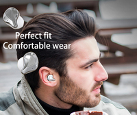 Écouteurs sans fil TWS M90 Chrome Fone, intra-auriculaires, étanches, pour le sport et le sommeil, livraison directe
