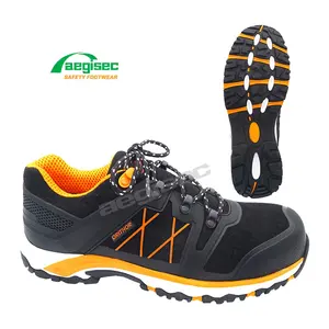 AEGISEC calzado de seguridad industrial ASTM composite toe non slip light weight work shoes