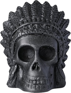Fischio da urlo nero in ceramica urla di morte azteca - Product Image 3