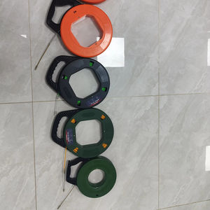 Ruban à poisson en acier avec étui à fort Impact, pour l'extracteur de <span class=keywords><strong>fil</strong></span> électrique ou de Communication, <span class=keywords><strong>50m</strong></span> - Product Image 1