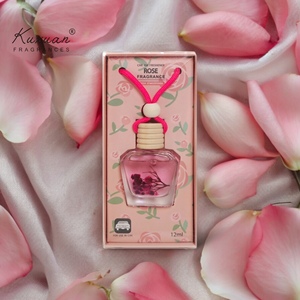 8ml bán buôn treo xe mùi hương khuếch tán tinh dầu xe làm mát không khí gương chiếu hậu Mặt dây chuyền khử mùi kéo dài không khí trong lành - Product Image 1