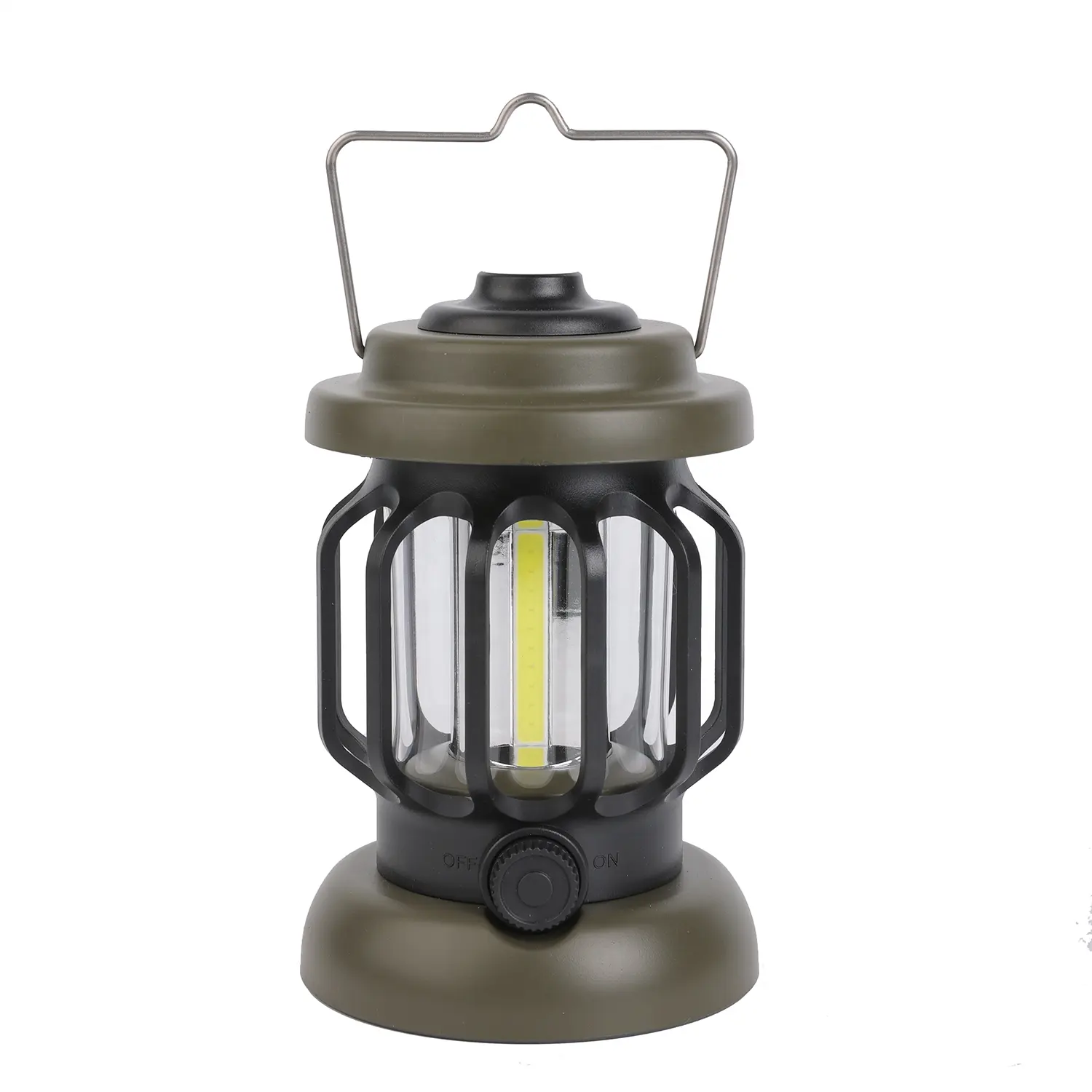 Hot Selling Outdoor Bright camping lanterns Portable Survival Battery Powered Ajustable Emergency light COB Camping Light
